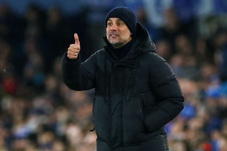 Pep está novamente satisfeito com sua equipe