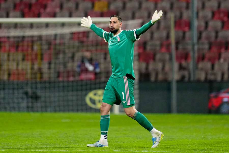 Gianluigi Donnarumma, contre la Bosnie-Herzégovine.