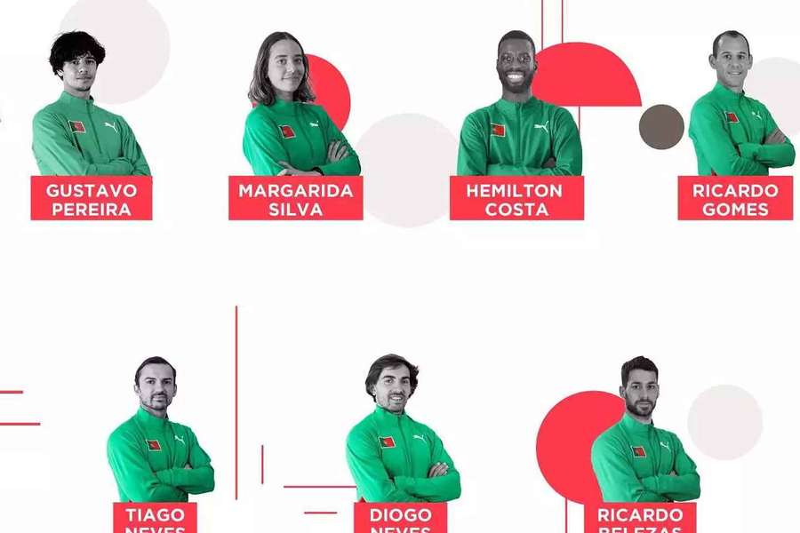 Alguns atletas que vão representar Portugal nos Surdolímpicos Alguns atletas que vão representar Portugal nos Surdolímpicos