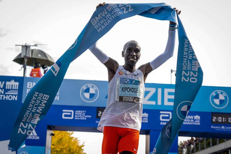 Eliud Kipchoge ganó en Berlín en 2022