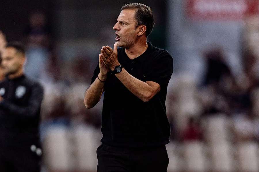 Sotiris Silaidopoulos, treinador do Rio Ave Sotiris Silaidopoulos, treinador do Rio Ave