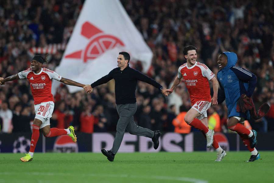 Arteta a spol. mali veľký dôvod na radosť.