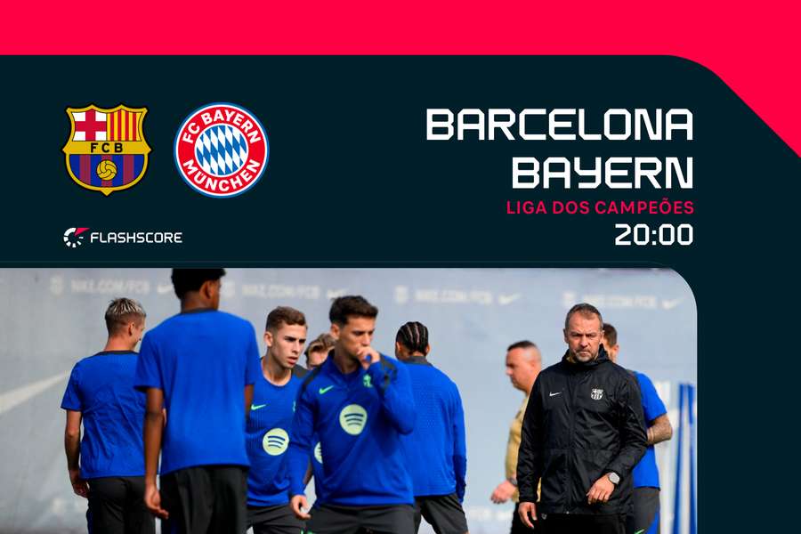 Barça recebe o Bayern