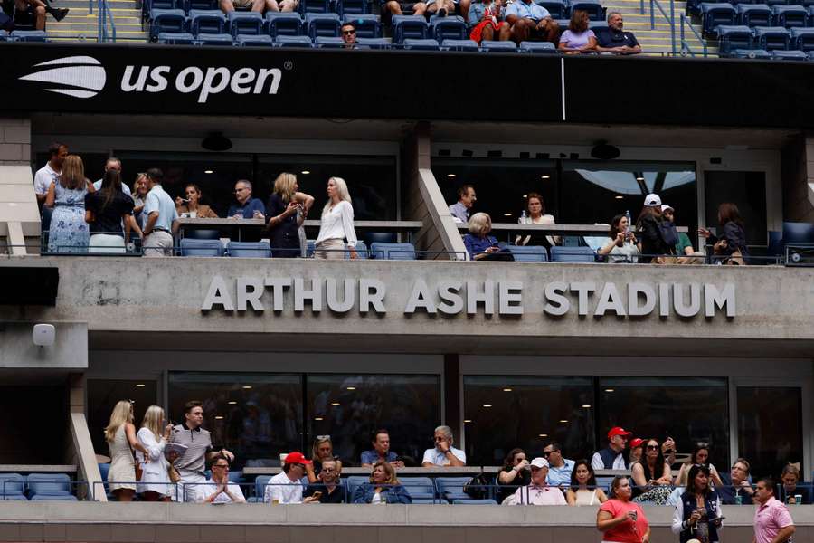 General view of the Arthur Ashe Stadium 
