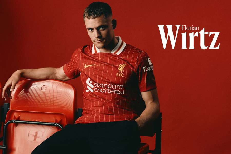 Florian Wirtz oficializado no Liverpool