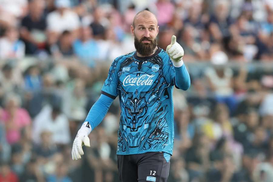 Vanja Milinkovic-Savic, portero del Nápoles Vanja Milinkovic-Savic, portero del Nápoles