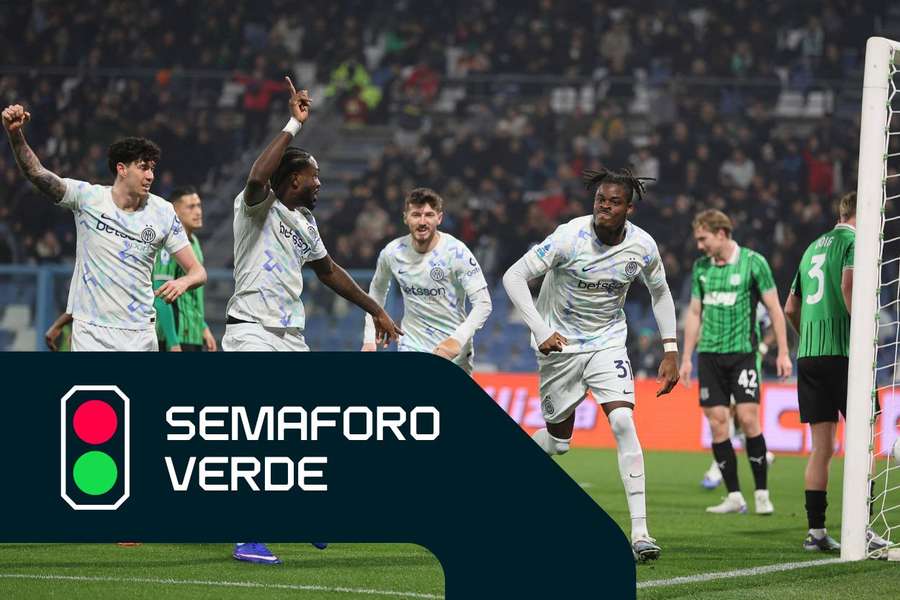 La gioia irrefrenabile di un'Inter sulla cresta dell'onda