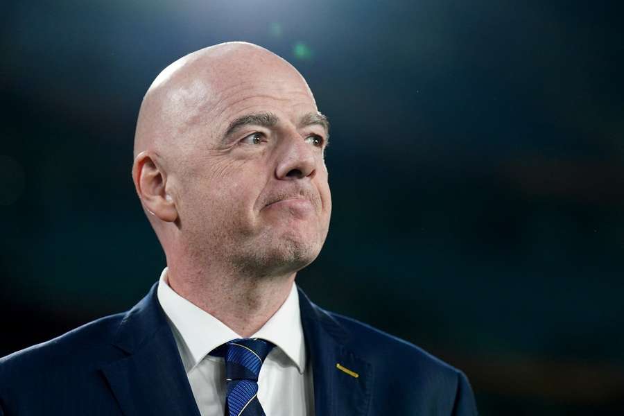 Infantino es el presidente de la FIFA