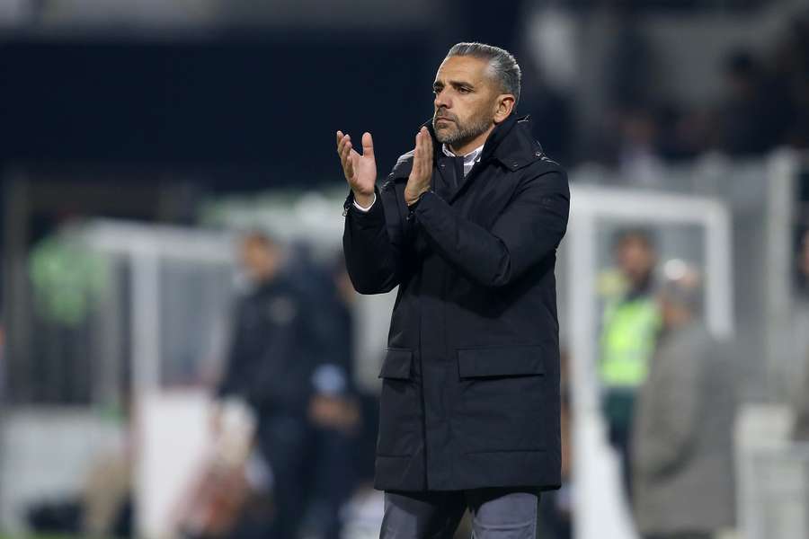 Rui Borges, treinador do Sporting