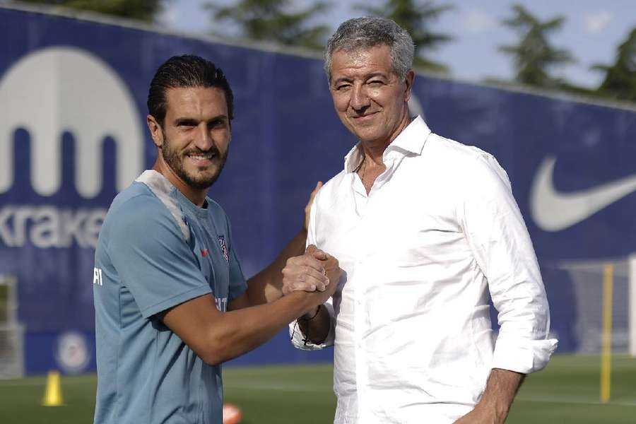 Koke y Gil Marín