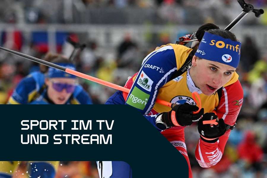 Sport live am Samstag: Julia Simon ist die Überfliegerin der aktuellen Biathlon-WM.