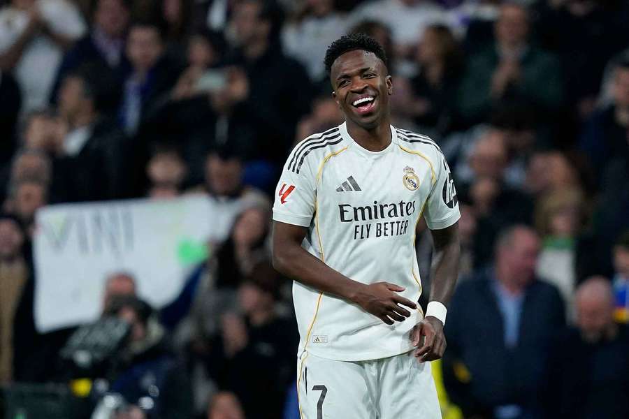 Vinicius, feliz ante la Real Sociedad Vinicius, feliz ante la Real Sociedad
