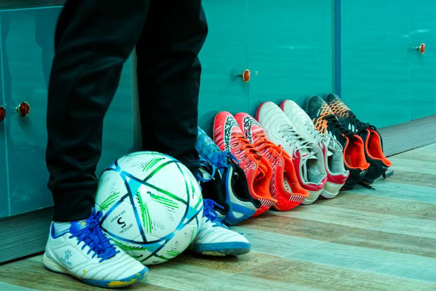 Le football pratiqué dans le nord de la chine.