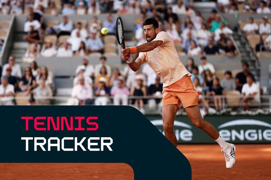 Djokovic is in third-round action this afternoon Djokovic is in third-round action this afternoon