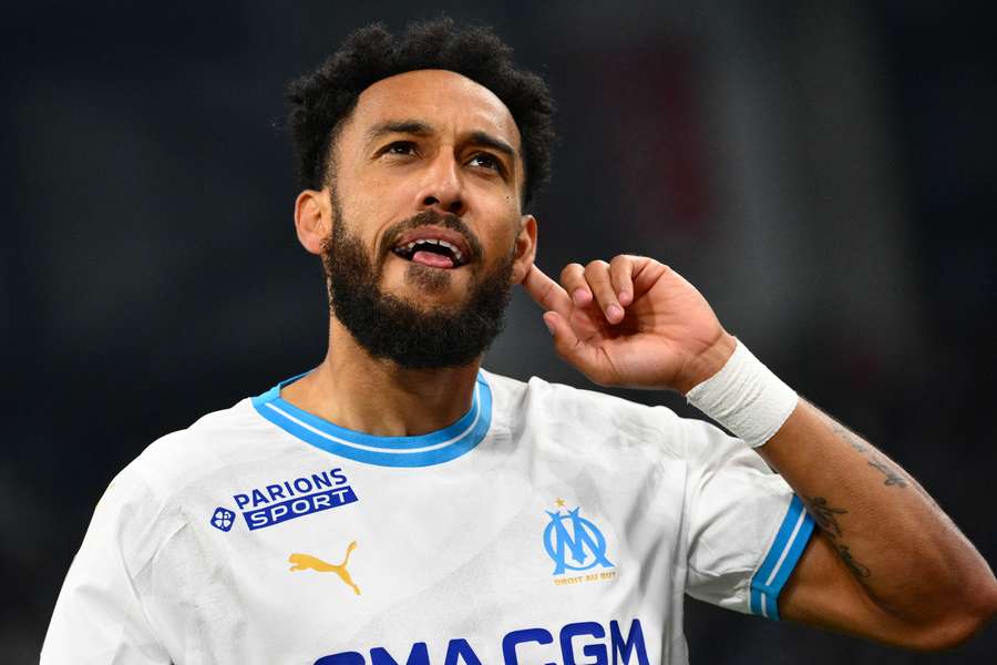 Aubameyang was the star of the show this weekend for Marseille
