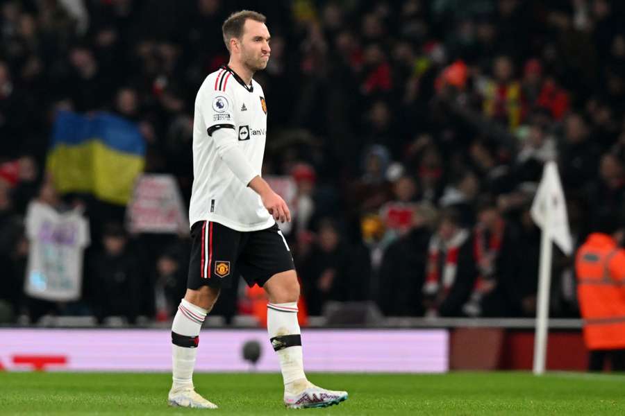 Nach Sprunggelenksverletzung: Manchester United bis Mai ohne Eriksen