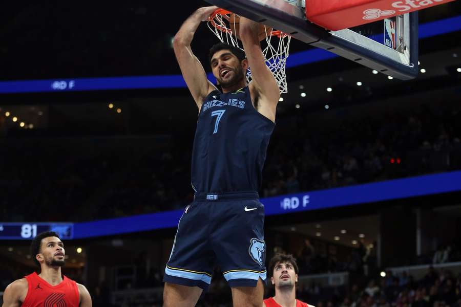 Aldama, el mejor del partido ante Portland Aldama, el mejor del partido ante Portland