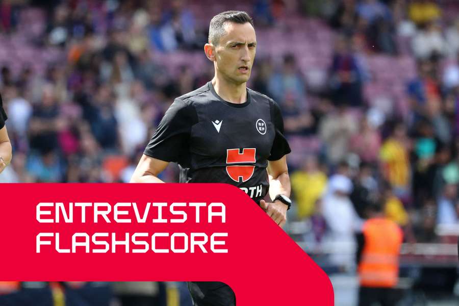 Pérez Burrull na véspera de um jogo Barça-Atlético de Madrid 