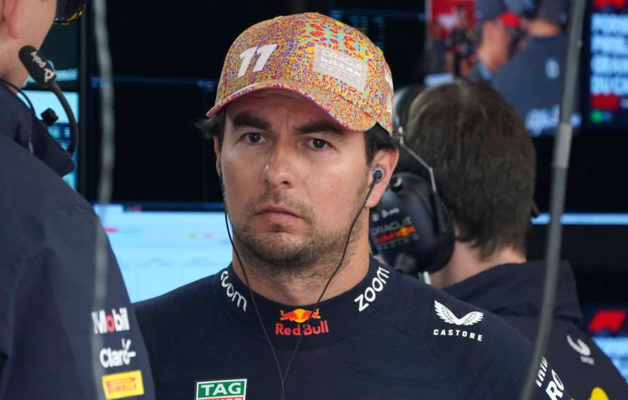 Begeisterung sieht anders aus: Sergio Perez und Red Bull konnten mit ihrer Performance nicht zufrieden sein