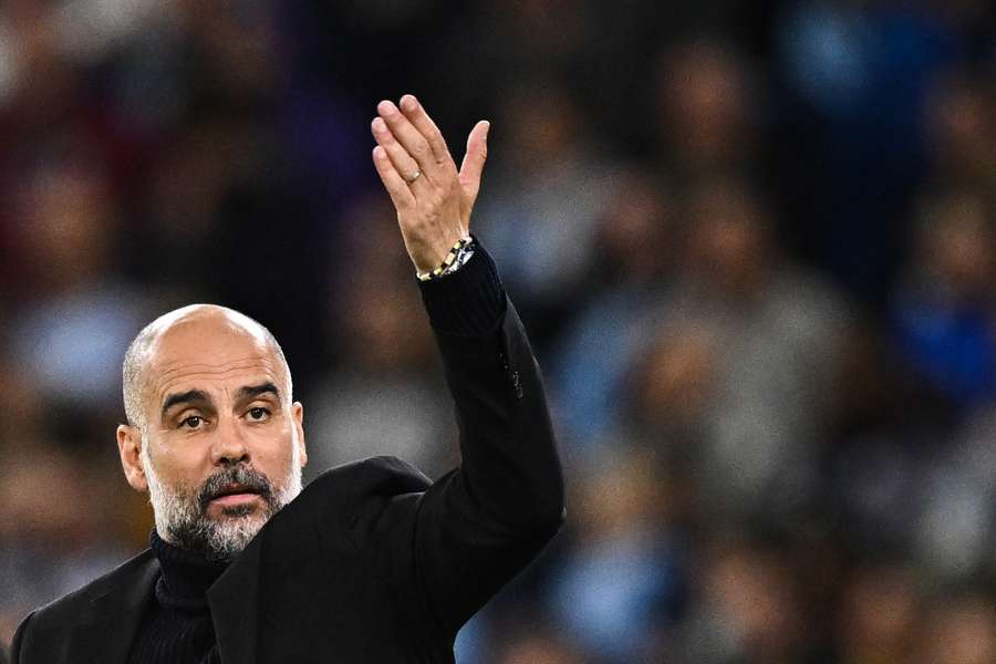 Manchester City manager Pep Guardiola