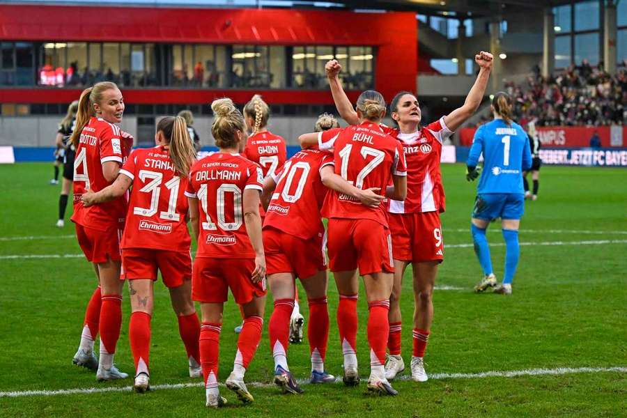 Die Bayern-Frauen spielen eine fulminante zweite Hälfte.