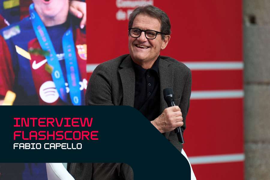 Fabio Capello s'est livré à Flashscore.