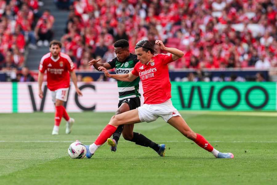 Sporting e Benfica estão taco a taco