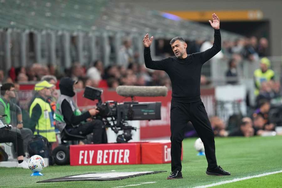 Sérgio Conceição, treinador do AC Milan