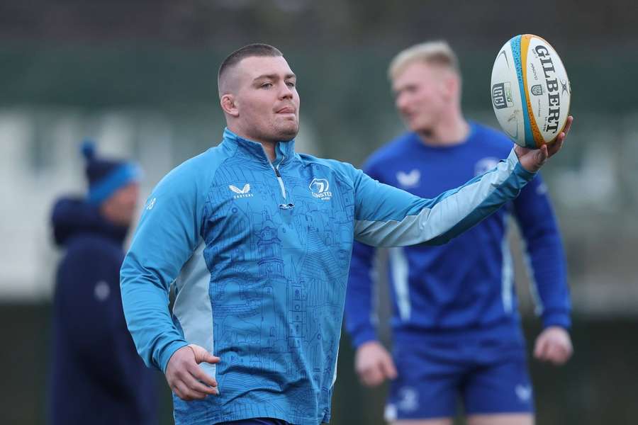 Jack Boyle à l'entraînement fin-décembre.