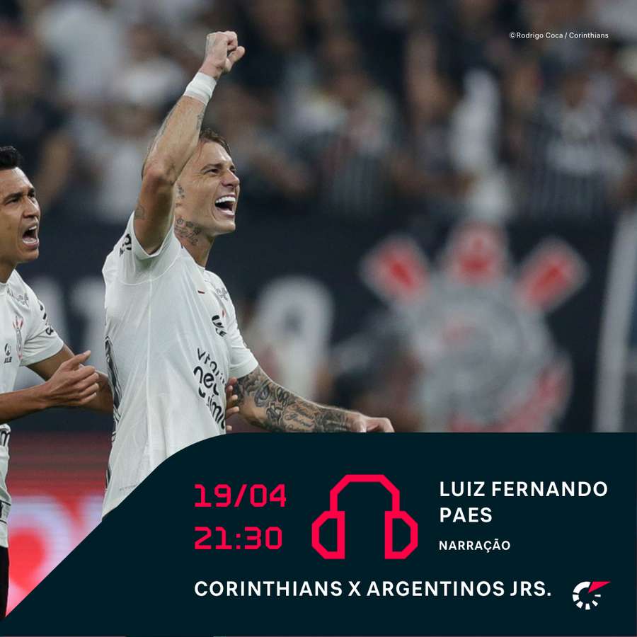 Corinthians x Argentinos Juniors ao vivo e online: onde assistir e