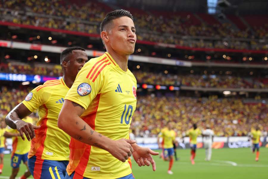 James Rodriguez ist der Schlüsselspieler Kolumbiens bei der Copa America.