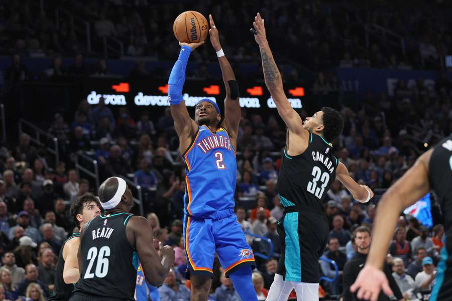 Shai vuelve a liderar a Oklahoma