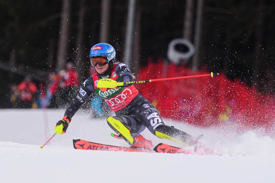 Mikaela Shiffrin war im Slalom-Lauf von Semmering erneut das Maß aller Dinge.