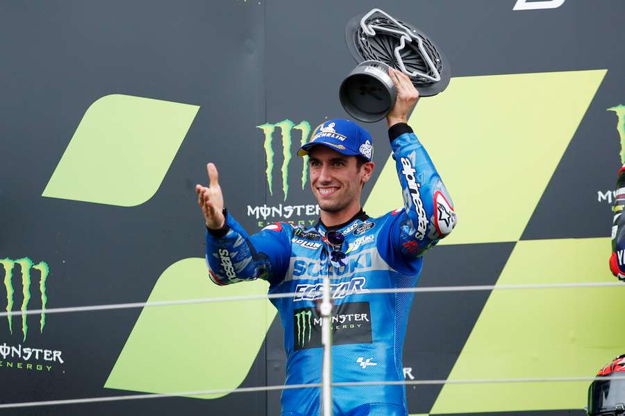 Alex Rins has three podiums in MotoGP