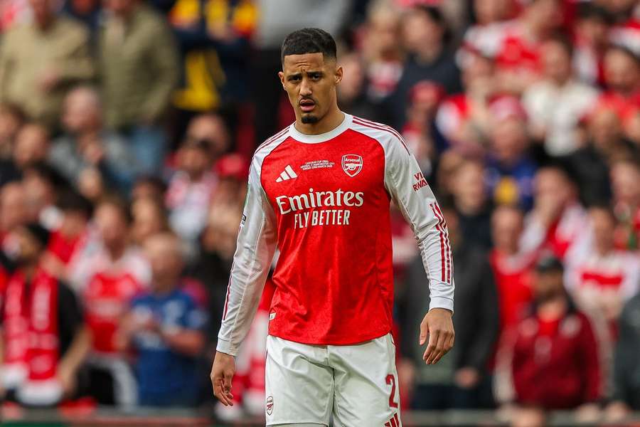 William Saliba, defesa do Arsenal William Saliba, defesa do Arsenal
