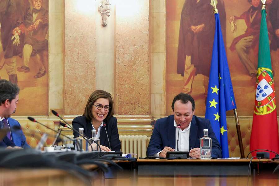 Ana Catarina Mendes esteve na Assembleia da República