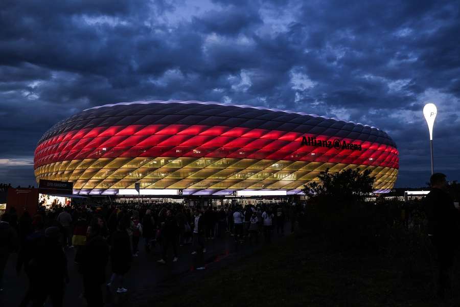 El Allianz Arena de Múnich.