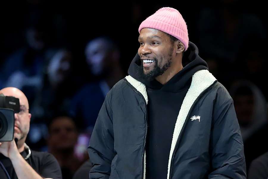 Durant at the Barclays Center earlier this year