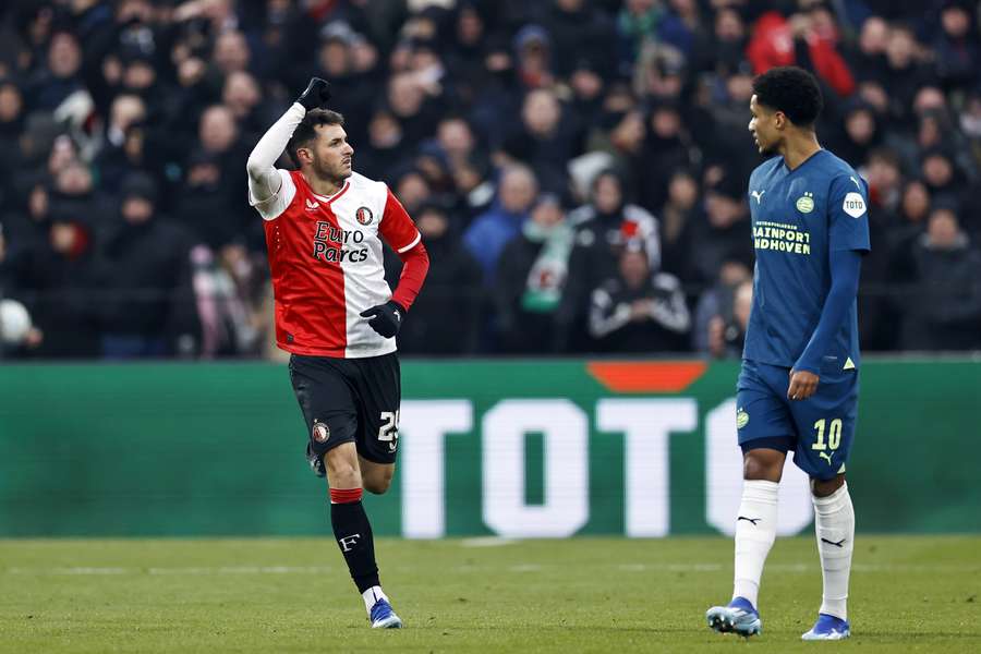 Gimenez scoorde tegen PSV