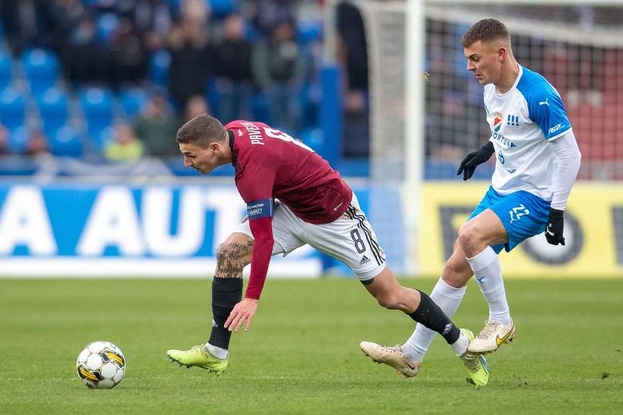 Sparta si v Ostravě došla pro postup do čtvrtfinále MOL Cupu.