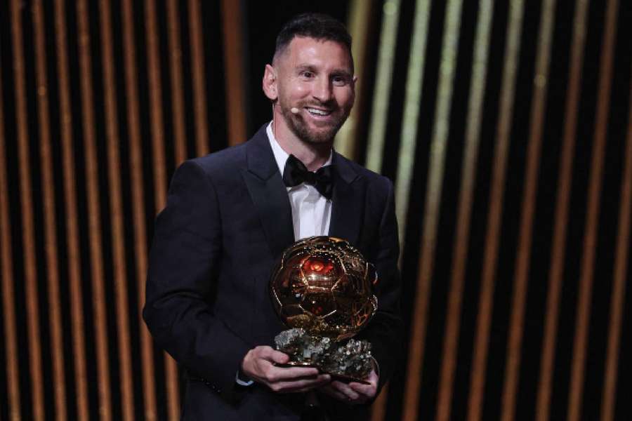 Messi ha vinto quest'anno il suo ottavo Pallone d'Oro, ma il premio in questione è per il 2021.