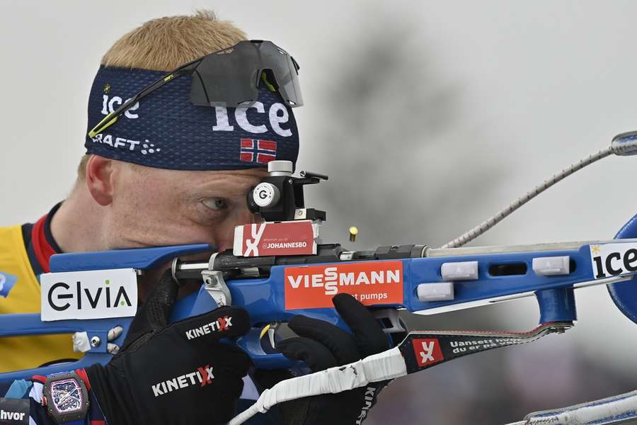 Johannes Thingnes Bö feierte den bereits 13. Weltcup-Einzelerfolg in diesem Winter