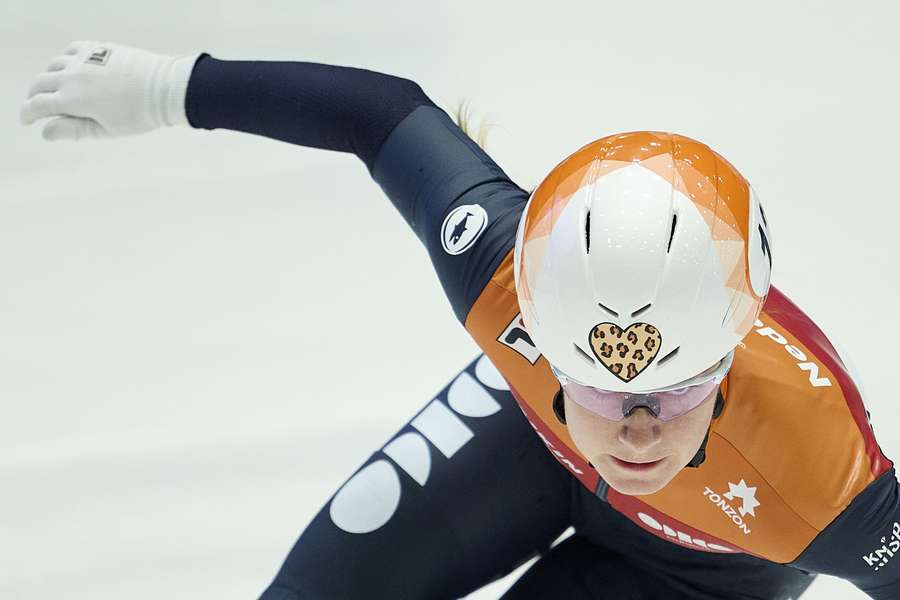 Yara van de Kerkhof tijdens de wereldbeker in Gdanks begin dit jaar