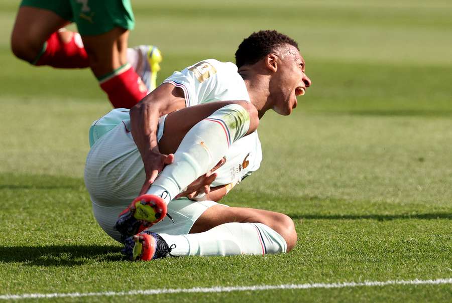 Nach der Auswechslung von Mbappe wuchsen die Sorgen