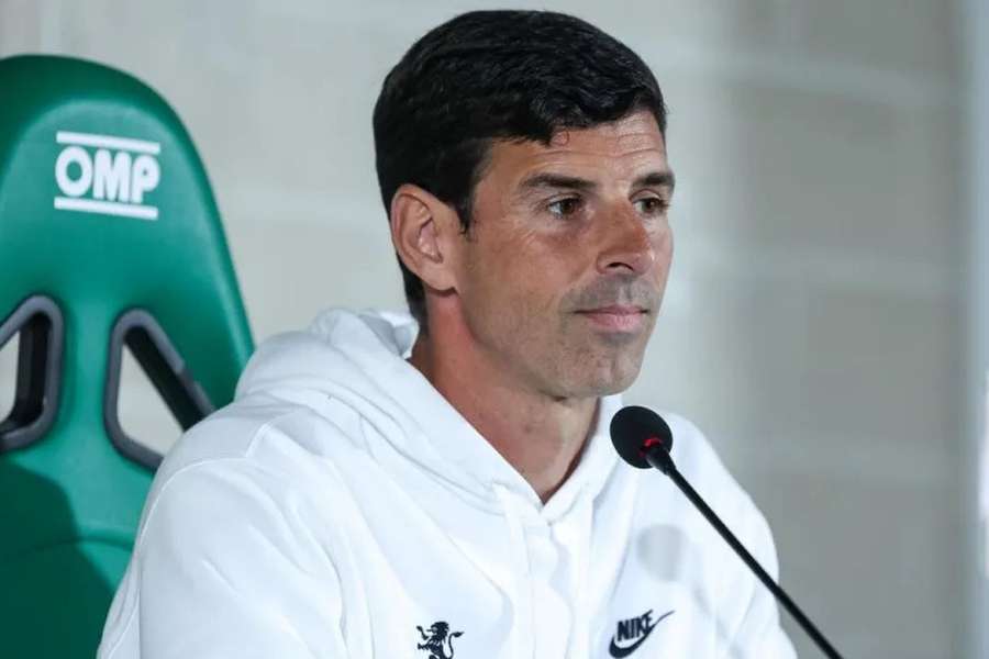 Tiago Teixeira, treinador adjunto do Sporting