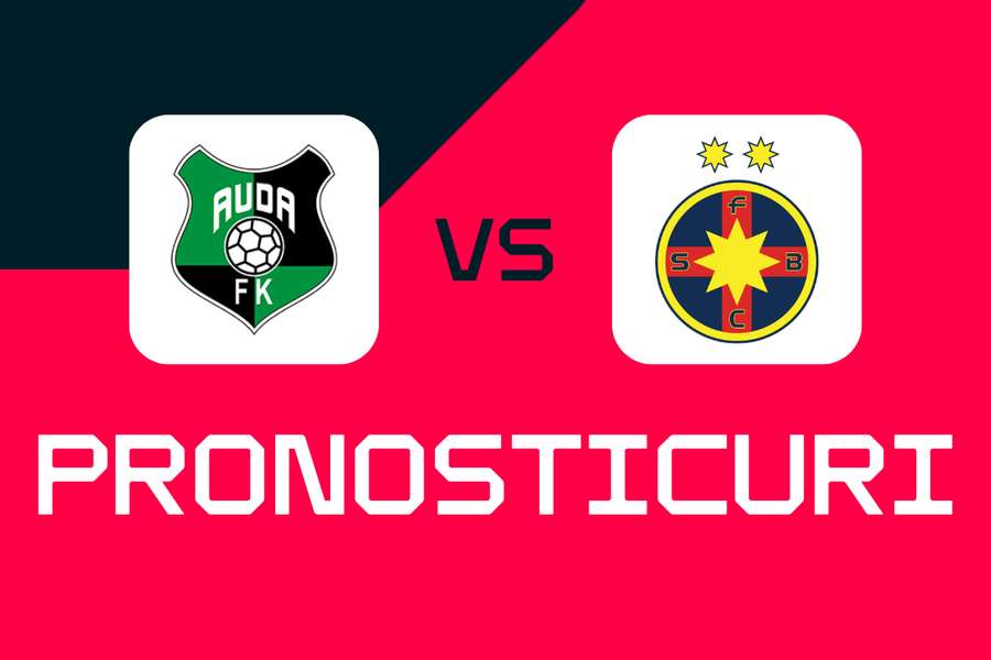 Auda - FCSB: Pronosticuri, cele mai bune pariuri și cote Conference League Auda - FCSB: Pronosticuri, cele mai bune pariuri și cote Conference League