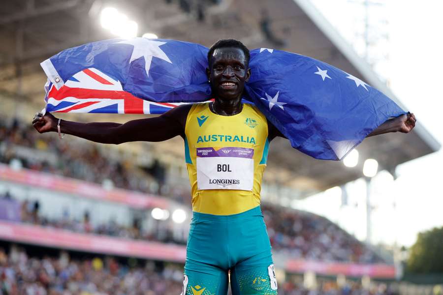 Peter Bol won Commonwealth silver in 2022