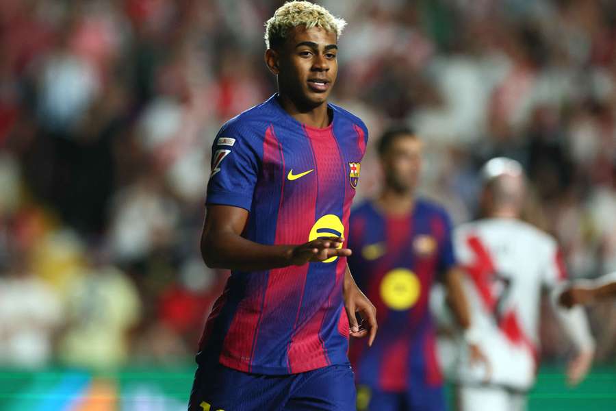 Lamine Yamal is out with a groin injury