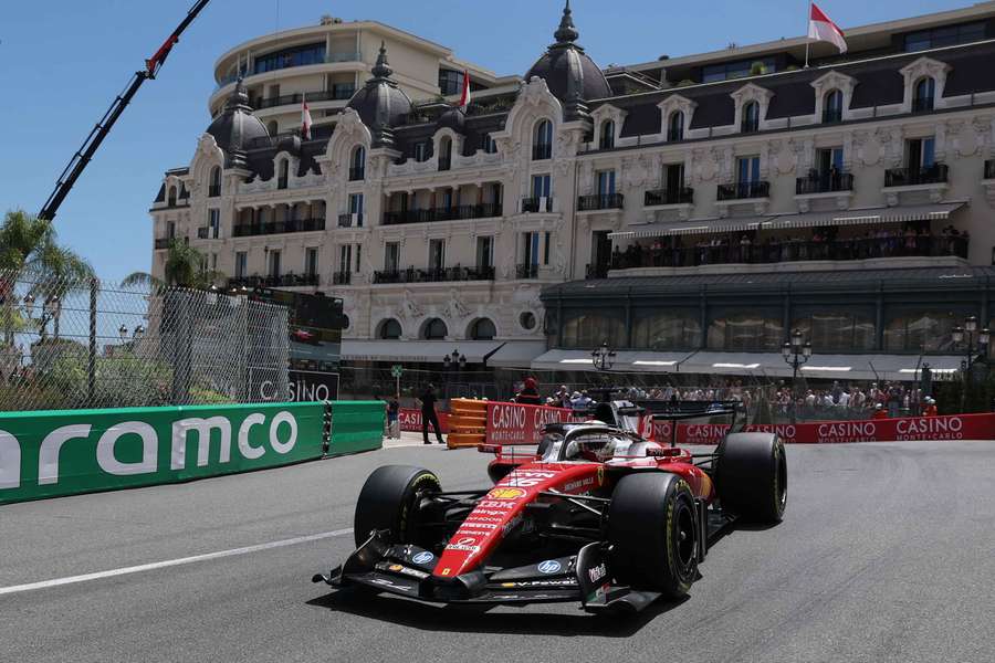 Charles Leclerc in action