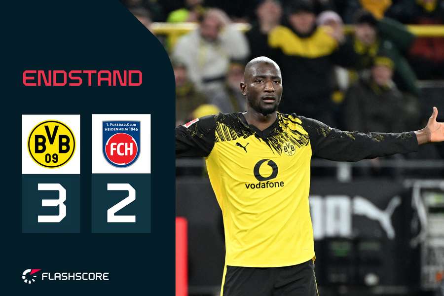 Guirassy drehte die Partie für Dortmund, sorgte aber auch für Kontroversen